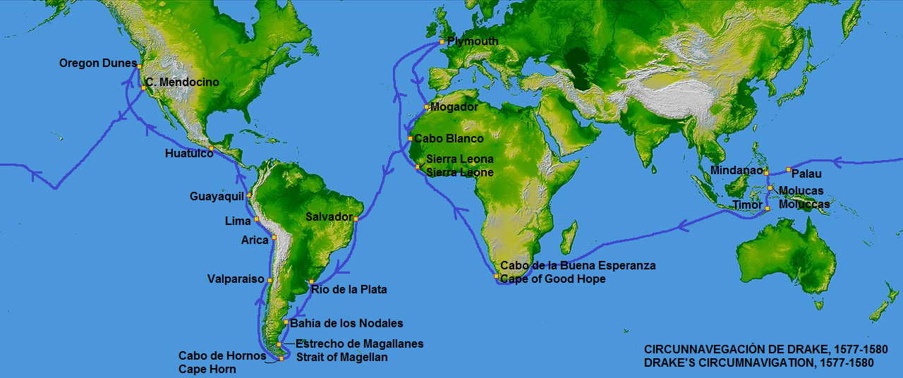 1580FrancisDrake1577-1580